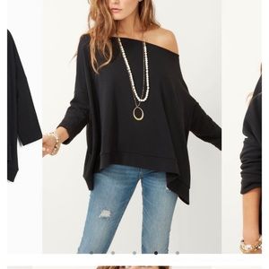 Stella and Dot Black Addy Poncho